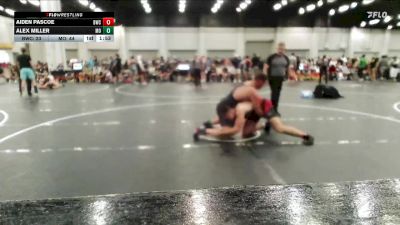 285 lbs Round 3 (6 Team) - Aiden Pascoe, Blackman Wrestling Club vs Alex Miller, Missouri Outlaws