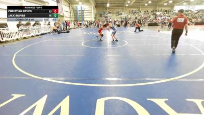 126 lbs Consi Of 8 #2 - Christian Reyes, NJ vs Jack Silfies, PA