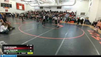 126D Round 3 - Oscar Toulouse, Park / Sweet Grass Co vs Caleb McDaniel, Greybull/Riverside