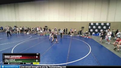 155 lbs Semifinal - Inaily Samaniego, Aviator Wrestling Club vs Cali Coyle, Ascend Wrestling Academy