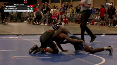 125 lbs Rd Of 32 - Nico Provo, Stanford vs Sulayman Bah, Columbia