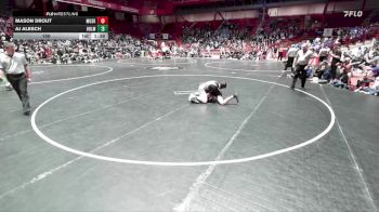 150 lbs D1 - Quarter-finals (fri 5:30 P.m.) - Mason Drout, Muskego vs AJ Alesch, Holmen