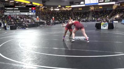 180 lbs Cons. Round 2 - Lindsay Laws, Lock Haven University vs Azariah Moore, Lock Haven University