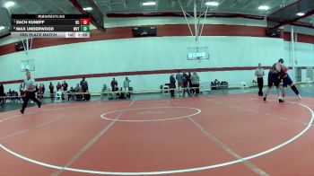 285 lbs 3rd Place Match - Zach Kuneff, Bethany College vs Max Underwood, West Virginia Tech