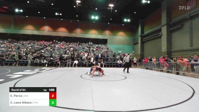 144 lbs Round Of 64 - Ethan Parco, Los Gatos vs Charles Laws Albano, Canyon View