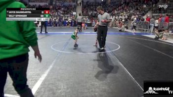 40 lbs Cons. Round 1 - Billy Springer, De Soto Kids vs Jayce Baumgartel, Elk County