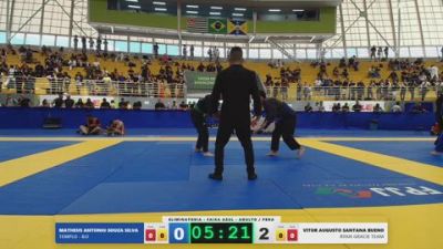 VITOR AUGUSTO SANTANA BUENO vs MATHEUS ANTONIO SOUZA SILVA 2026 FPJJ Campeonato Paulista