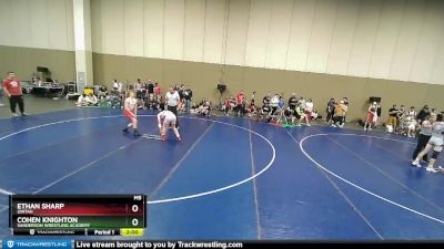 132 lbs Semifinal - Ethan Sharp, Uintah vs Cohen Knighton, Sanderson Wrestling Academy