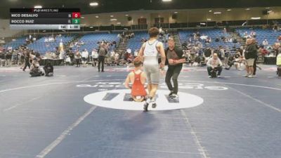 157 lbs Consi Of 16 #1 - Nico DeSalvo, IA vs Rocco Ruiz, FL
