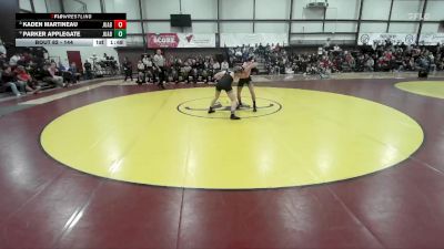 144 lbs Quarterfinal - Kaden Martineau, Juab vs Parker Applegate, Juab