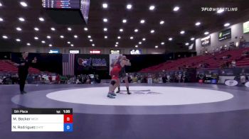 70 lbs 5th Place - Matthew Becker, Michigan vs Nick Rodriguez, Chatfield Wrestling Club