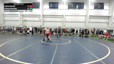 132 lbs 3rd Place - Jayce Walter, PA vs Ethan Masters, KY