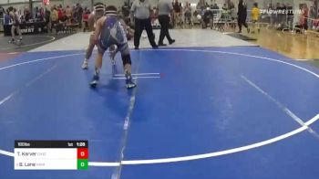 160 lbs Round Of 32 - Tate Karver, Chatfield vs Bryar Lane, Havana