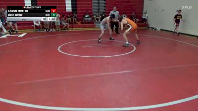 157 lbs Round 3 (4 Team) - Jose Ortiz, Austin vs Cason Motter, Grissom Hs