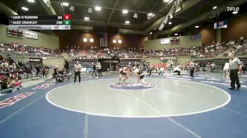 3A 175 lbs Quarterfinal - Alex Crawley, Canyon View vs Liam O`Rarden, Grantsville