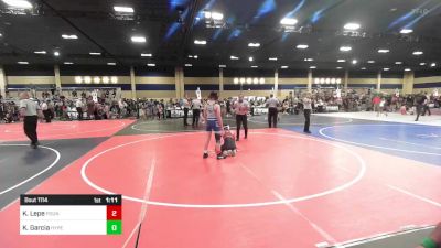109 lbs Round Of 16 - Kaiden Lepe, Pounders WC vs Kenneth Garcia, Hyperbolic