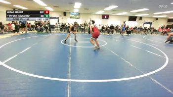 144 lbs Champ. Round 3 - Jayden Palamino, Santa Ana vs Lucas Mojica, Rosemead