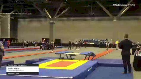 Stella Merle - Double Mini Trampoline, Southlake Gymnastics - 2021 USA Gymnastics Championships