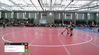 132 lbs Round Of 32 - Edward Lavoie, Norwich Free Academy vs Giuliano Sirianni, Simsbury