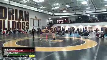 170 lbs 1st Place Match - Jade Herzer, University Of Wisconsin - Stevens Point vs Annabelle Helm, Gannon