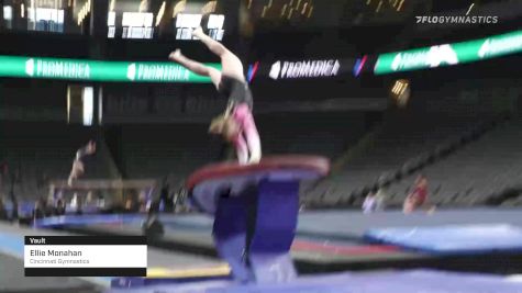 Ellie Monahan - Vault, Cincinnati Gymnastics - 2022 Elevate the Stage Toledo presented by Promedica