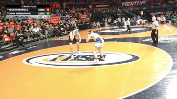 1A 175 lbs Cons. Round 1 - Nick Morehead, Lawrenceville vs John Mensendike, Lena (L.-Winslow)