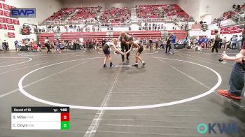 67 lbs Round Of 16 - Samuel Miller, Perry Wrestling Academy vs Camden Cloyd, Noble Takedown Club