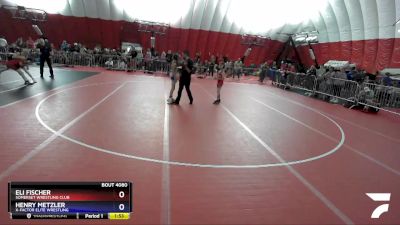 78 lbs Cons. Round 3 - Eli Fischer, Somerset Wrestling Club vs Henry Metzler, X-Factor Elite Wrestling