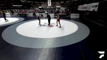 Champ. Round 2 - Nathaniel Flores, Sanger High School Wrestling vs Xavier Escamilla, Cali Warriors Wrestling