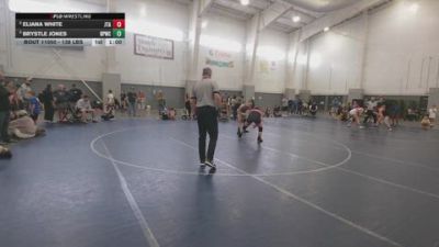 138 lbs Semis - Brystle Jones, Deseret Peak Wrestling Club vs Eliana White, Jimenez Trained Academy