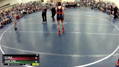 85 lbs Round 3 (6 Team) - Tyce Dunn, South Dakota Lightning vs Simon Trapp, North Dakota 2