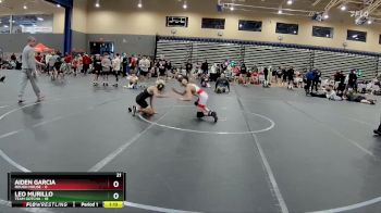 88 lbs Round 3 (4 Team) - Leo Murillo, Team Gotcha vs Aiden Garcia, Rough House