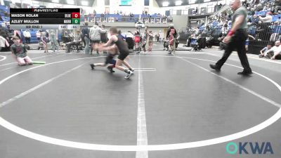 70-73 lbs Rr Rnd 1 - Mason Nolan, Blue Devil Wrestling vs Azley Mullon, Morrison Takedown Club