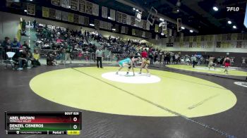 126 lbs Cons. Round 4 - Abel Brown, Temecula Valley vs DENZEL CISNEROS, Sultana