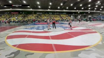 124 lbs Cons. Round 3 - Elise Kristiansen, Napoleon G-S vs Hadley Schomp, American Outlaws Wrestling