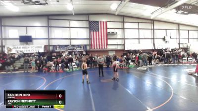 125 lbs Cons. Round 3 - Kayson Memmott, JWC vs Kashton Bird, Uintah