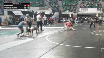 7A 120 lbs Quarterfinal - Tristan Nail, Thompson HS vs Thomas Pratico, Huntsville