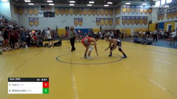 132 lbs Consi Of 32 #2 - Connor Ivory, Cypress Bay vs Gianni Maldonado, Brandon