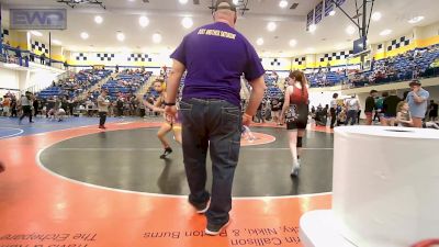 110 lbs Rr Rnd 1 - Kilyn Walker, Vian Wrestling Club vs Paislee Loyd, Wagoner Takedown Club