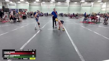 75 lbs Cons. Semi - Adam Hagenbuch, American Dream vs Chase Davis, Darkhorse