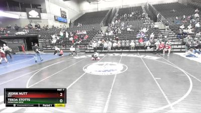 135 lbs Quarterfinal - Tekoa Stotts, Mountain View vs Jedrik Nutt, Roy