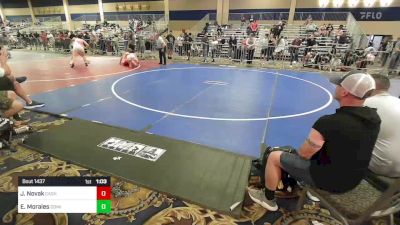 165 lbs Quarterfinal - Jance Novak, Cashmere WC vs Enzo Morales, Dominate WC