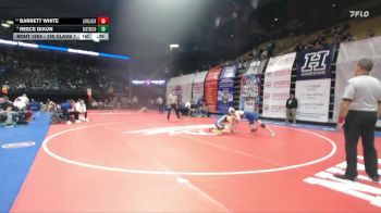 150 Class 1 lbs Cons. Round 2 - Barrett White, Lone Jack vs Reece Dixon, East Buchanan