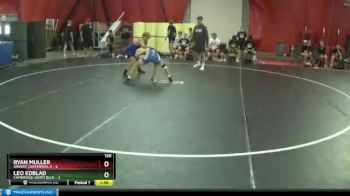120 lbs Semis & 1st Wb (8 Team) - Leo Edblad, Cambridge-Isanti Blue vs Ryan Muller, Ankeny Centennial A