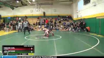157 lbs Cons. Round 6 - Trevor Carl, NEWARK vs Jon Metzger, ASHLAND