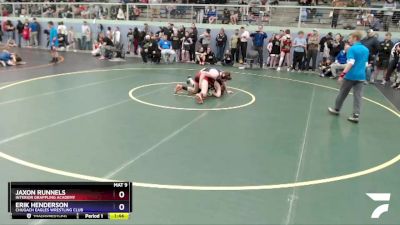 165 lbs Rr1 - Jaxon Runnels, Interior Grappling Academy vs Erik Henderson, Chugach Eagles Wrestling Club