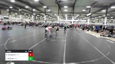 144 lbs Semifinal - Ryder Surgenor, Nvrtc vs Jackson Roorda, Grindhouse WC