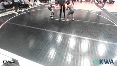 84-88 lbs Semifinal - Bryce Harlin, Muskogee Rougher Youth Wrestling vs Greyson Dixon, Tiger Trained Wrestling