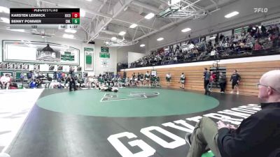 120 lbs Semis & 1st Wb (8 Team) - Benny Pommer, Clark/Willow Lake vs Karsten Lerwick, Kingsbury County