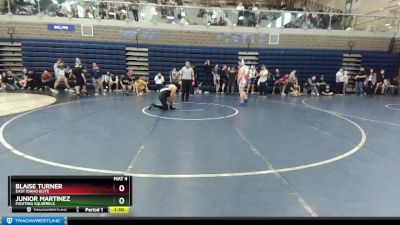 175 lbs Semifinal - Blaise Turner, East Idaho Elite vs Junior Martinez, Fighting Squirrels